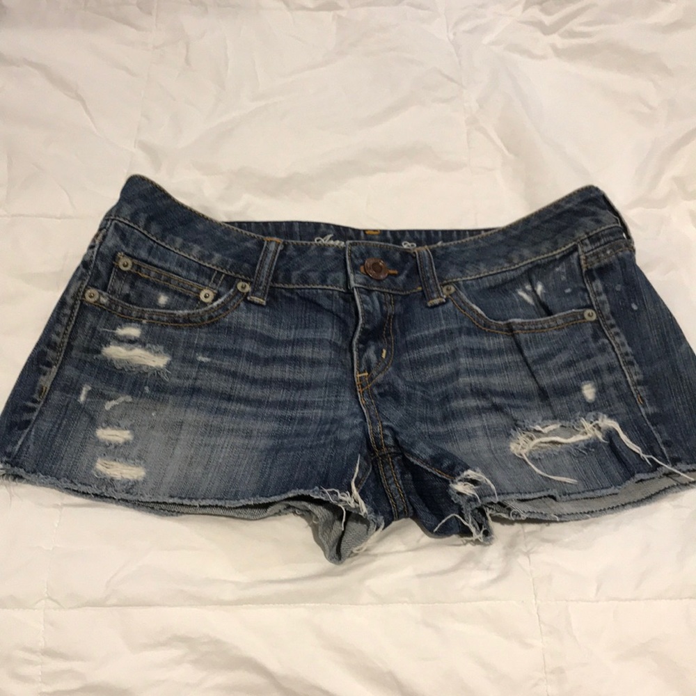 American eagle jean shorts